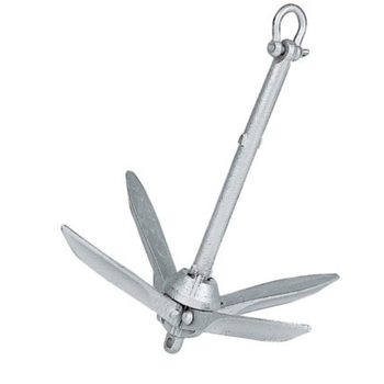 Plastimo Folding Grapnel Anchors  with Straight Flukes