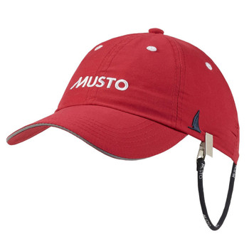 Musto Essential Fast Dry Crew Cap - True Red