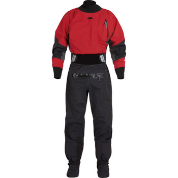 NRS Men's Pivot Dry Suit - Red