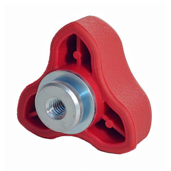 Palm M6 Tri Wing Nut Large Red