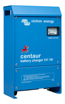 Victron Energy Centaur Battery Charger 24v 16A 3 Output Side View