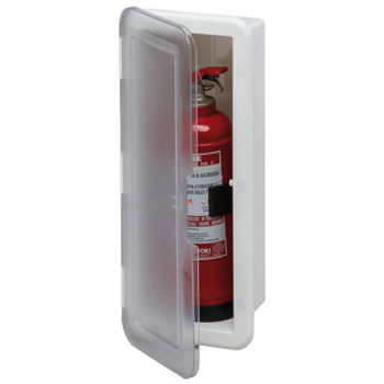 Can White Fire Extinguisher Cabinet 1kg