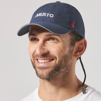 Musto Essential Fast Dry Crew Cap - Navy, model