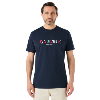 Musto Men's 1964 Short Sleeve Aruba Navy T-Shirt, model Musto Men's 1964 Short Sleeve Aruba Navy T-Shirt, model