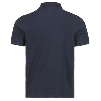 Musto Essential Pique men's navy polo, back