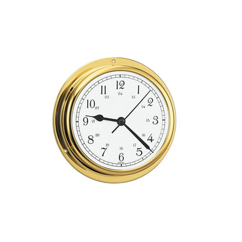 Barigo Brass Clock 130mm