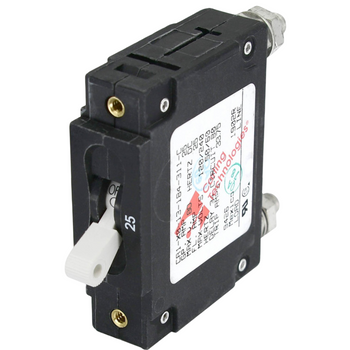 Blue Sea Single Pole Circuit Breaker 25A Dc