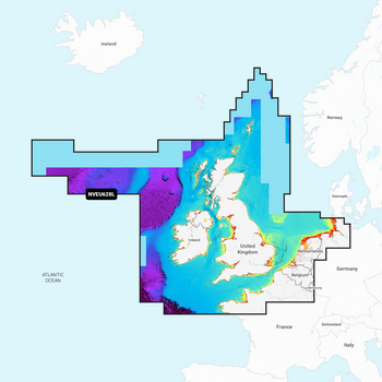 Garmin Navionics Vision+ Electronic Chart  - Ireland , UK & Netherlands