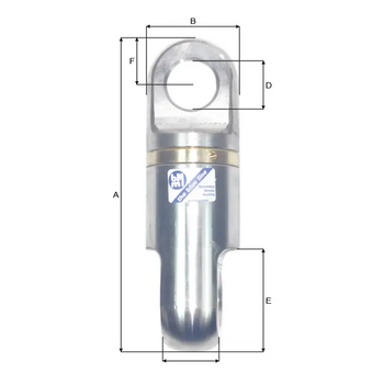 Markussens Swivel Thrust S/S 4T Swl