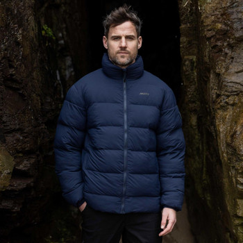 Musto Men's Active Puffer Jacket - Navy, lifestyle