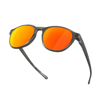 Oakley Reedmace Sunglasses - Prizm Ruby Polarized Lenses - Matte Grey