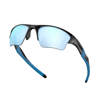 Oakley Half Jacket Core Sport Refresh Sunglasses - Prizm Deep H2O Polarized Lenses -  Matte Black  Frame