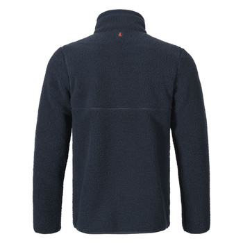 Musto Cove Deep Pile Fleece Men's Navy Jacket, back
