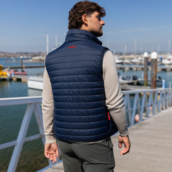 Musto Corsica Men's Navy Jacket - back 