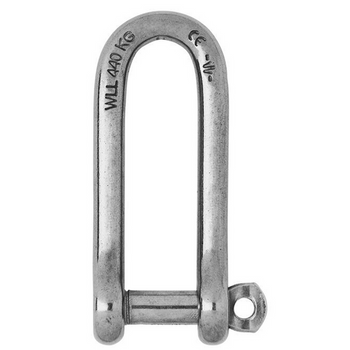 Wichard Long D Shackle with Captive Pin