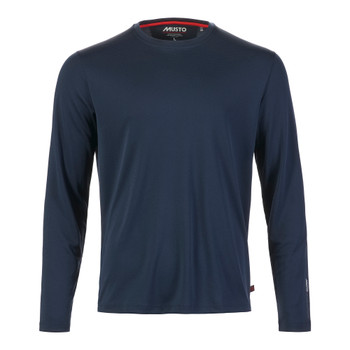Musto Evo Crew Sunblock Long Sleeve - Navy