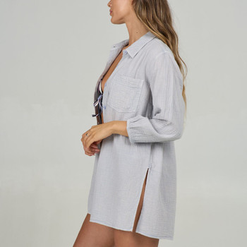 Salty Crew Women's Cloudbreak Tunic - Fog - side
