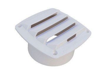 Roca Plastic Vent with Tube in white