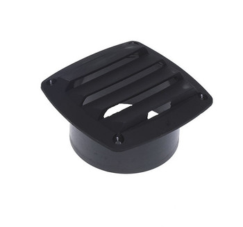 Rova Plastic Vent with Tube in Black
