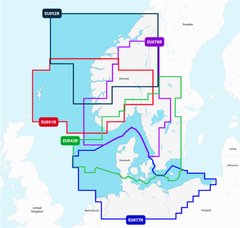 Garmin Navionics+ / Navionics+ Regular Chart Card – Programmed to Your Selected Area