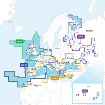 Garmin Navionics+ / Navionics+ Large Chart Card – EMEA
