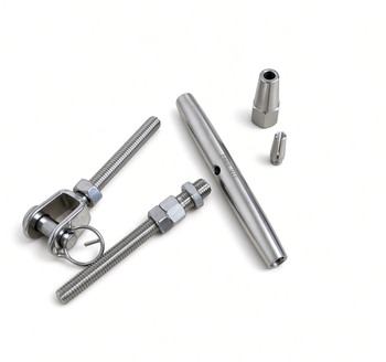 Sowester Rigging Screw Fork/Swageless Wire 4mm Disassembled