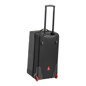 Musto 80L Wheeled Black Trolley Bag, extendable handle - Back 