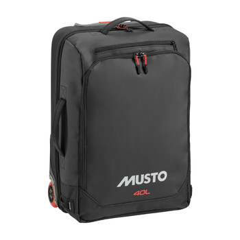 Musto Wheeled Backpack Black 40L - Front 