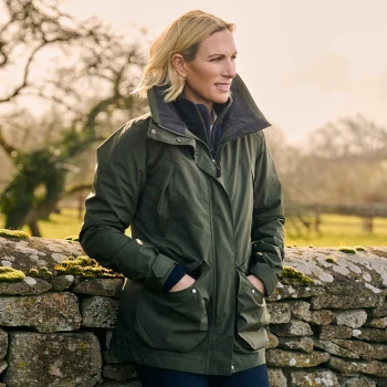 Musto Women's Fenland Deep Green Jacket, weatherproof