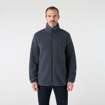 Musto Cove Deep Pile Fleece Jacket Men - Alpine Frost - Front 