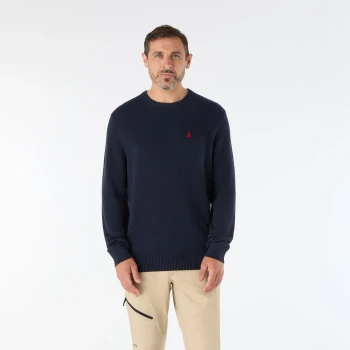 Musto Men's Original Crew Navy Knit