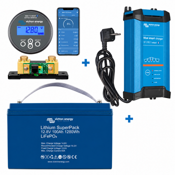 Victron Lithium Battery & Charger Pack