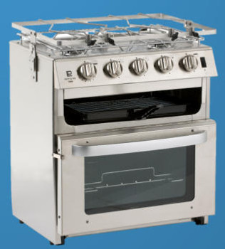 Sowester Neptune 5000 Marine Cooker - 3 Burner Hob, Oven & Grill