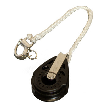 Optiparts Optimist Block on Dyneema with Shackle for Harken 40mm
Optiparts Optimist Block on Dyneema with Shackle for Harken 40mm