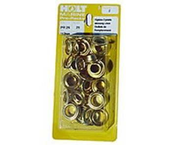 Hipkiss Brass Replacment Eyelet Kit   12.7mm ID