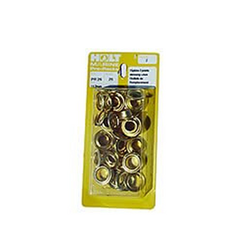 Hipkiss Brass Replacment Eyelet Kit 12.7mm ID