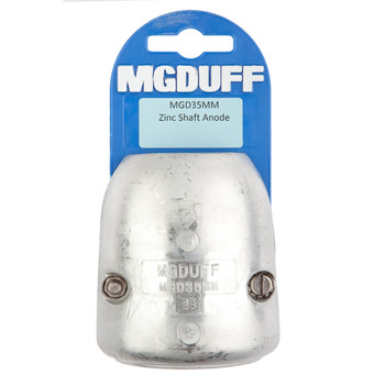 MGDuff MGD Zinc Shaft Anode with Core  35mm