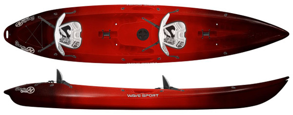 Wave Sport Scooter Gemini - Cherry Bomb