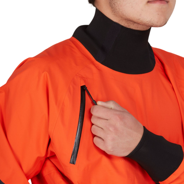 NRS Men's Stratos Paddling Jacket - Flare, Front