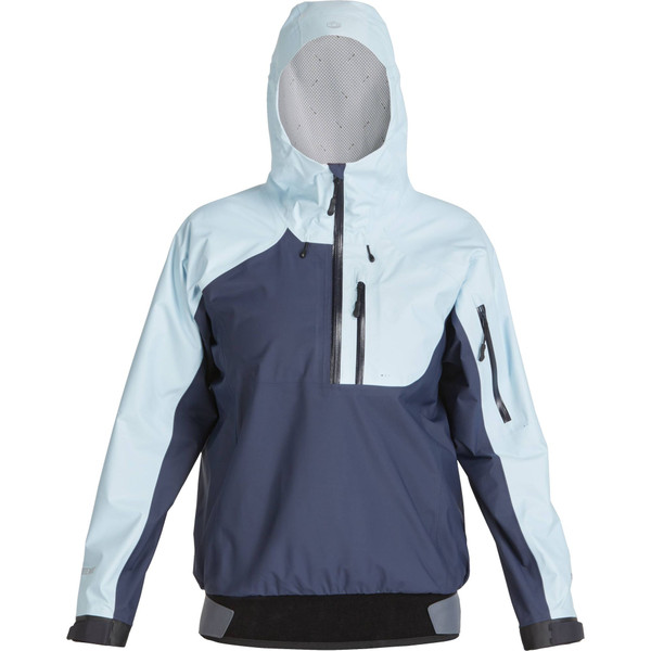 NRS Women's Tor Splash Jacket - Cloud/Navy_1
