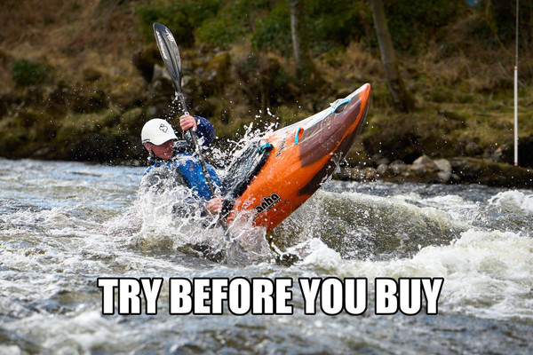 Try a demo Kayak in Ireland