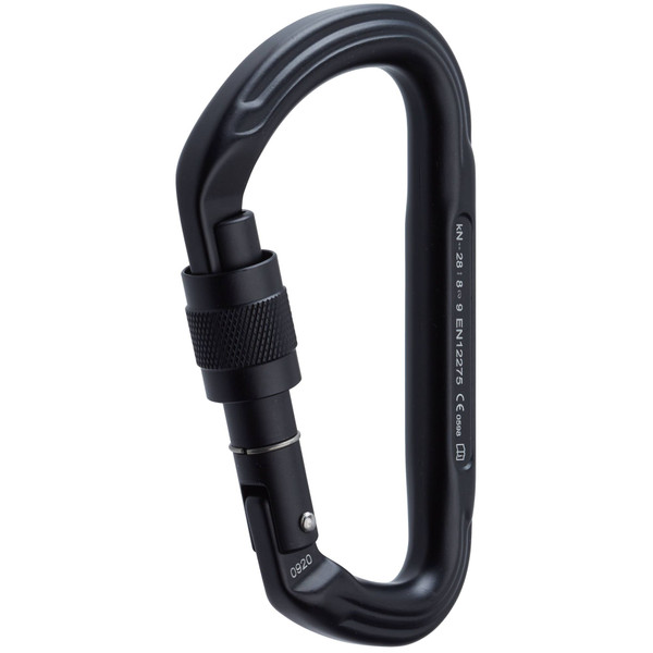 NRS Nuq Screw Lock Carabiner - Black_1