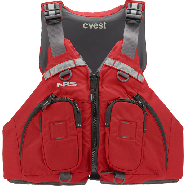 NRS CVest Mesh Back PFD Closeout - Red_1