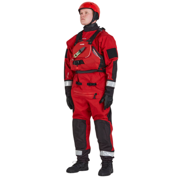 NRS Extreme SAR Dry Suit - Red