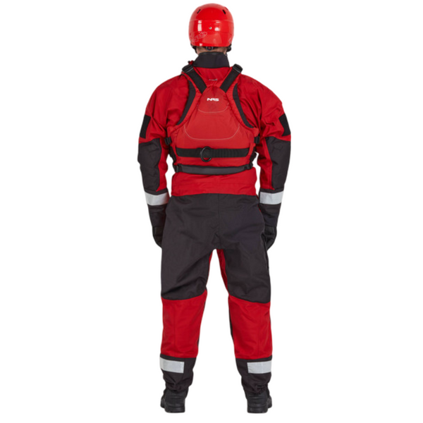 NRS Extreme SAR Dry Suit - Red
