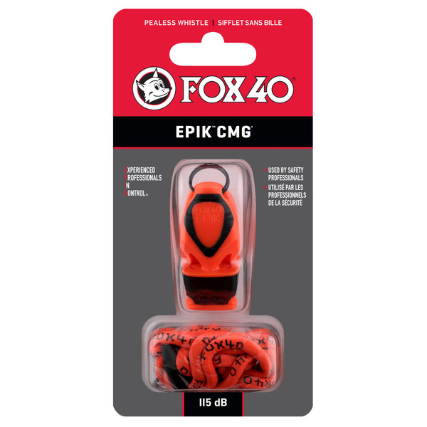 Fox 40 Epik CMG Whistle - Orange_2