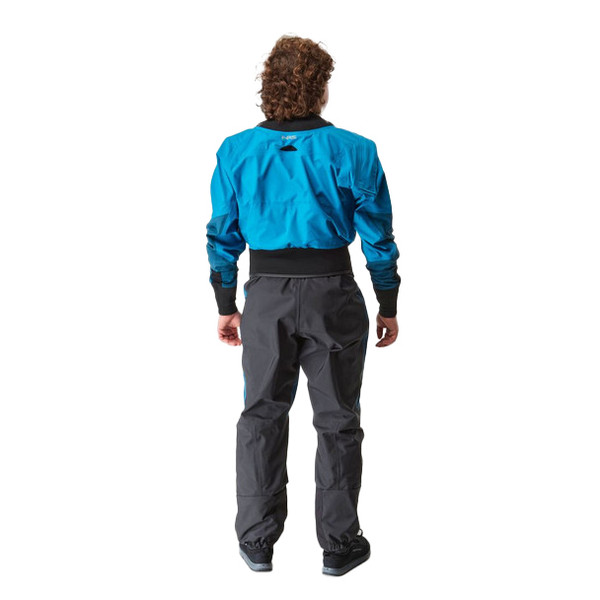 NRS Men's Crux Dry Suit - Blue Lifestyle_2