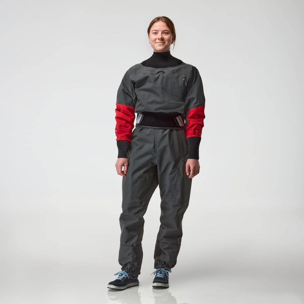 NRS Women's Pivot Dry Suit - Graphite