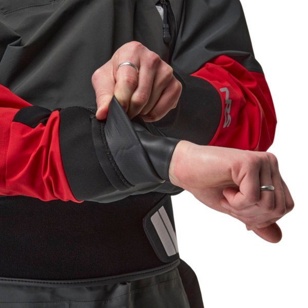 NRS Women's Pivot Dry Suit - Graphite Lifestyle_4