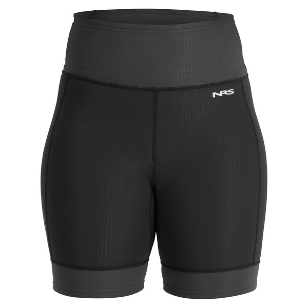 NRS Women's HydroSkin 0.5 Short - Black/Graphite_1	